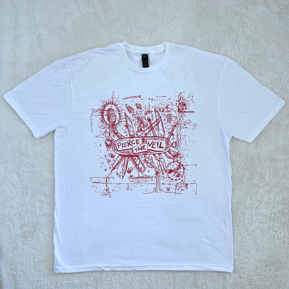 Pierce The Veil🎶 "Misadventures" Graphic Tee👕